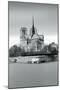 Notre Dame Cathedral on the River Seine, Paris, Ile De France, France, Europe-Markus Lange-Mounted Photographic Print