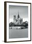 Notre Dame Cathedral on the River Seine, Paris, Ile De France, France, Europe-Markus Lange-Framed Photographic Print