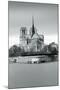 Notre Dame Cathedral on the River Seine, Paris, Ile De France, France, Europe-Markus Lange-Mounted Photographic Print