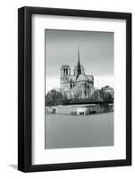 Notre Dame Cathedral on the River Seine, Paris, Ile De France, France, Europe-Markus Lange-Framed Photographic Print