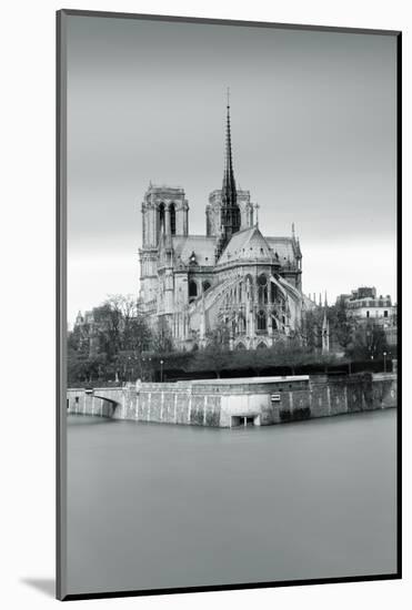 Notre Dame Cathedral on the River Seine, Paris, Ile De France, France, Europe-Markus Lange-Mounted Photographic Print