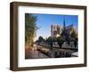 Notre Dame Cathedral, Paris, France-Peter Adams-Framed Photographic Print