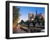 Notre Dame Cathedral, Paris, France-Peter Adams-Framed Photographic Print