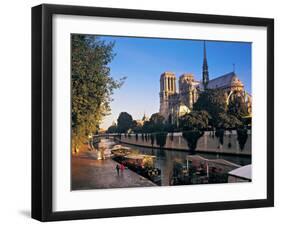 Notre Dame Cathedral, Paris, France-Peter Adams-Framed Photographic Print