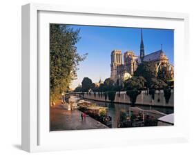 Notre Dame Cathedral, Paris, France-Peter Adams-Framed Photographic Print