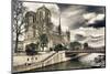 Notre Dame Cathedral - Paris - France-Philippe Hugonnard-Mounted Photographic Print
