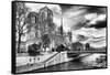 Notre Dame Cathedral - Paris - France-Philippe Hugonnard-Framed Stretched Canvas