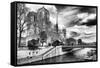 Notre Dame Cathedral - Paris - France-Philippe Hugonnard-Framed Stretched Canvas