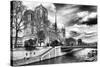 Notre Dame Cathedral - Paris - France-Philippe Hugonnard-Stretched Canvas