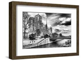 Notre Dame Cathedral - Paris - France-Philippe Hugonnard-Framed Photographic Print