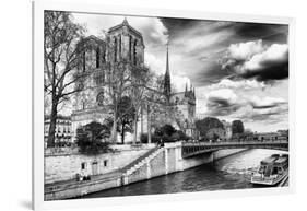 Notre Dame Cathedral - Paris - France-Philippe Hugonnard-Framed Photographic Print