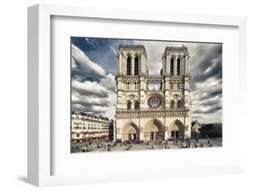 Notre Dame Cathedral - Paris - France-Philippe Hugonnard-Framed Photographic Print