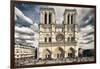 Notre Dame Cathedral - Paris - France-Philippe Hugonnard-Framed Photographic Print