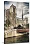 Notre Dame Cathedral - Paris - France-Philippe Hugonnard-Stretched Canvas