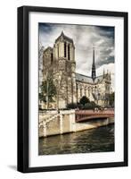 Notre Dame Cathedral - Paris - France-Philippe Hugonnard-Framed Premium Photographic Print