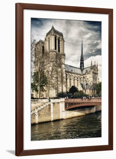 Notre Dame Cathedral - Paris - France-Philippe Hugonnard-Framed Photographic Print