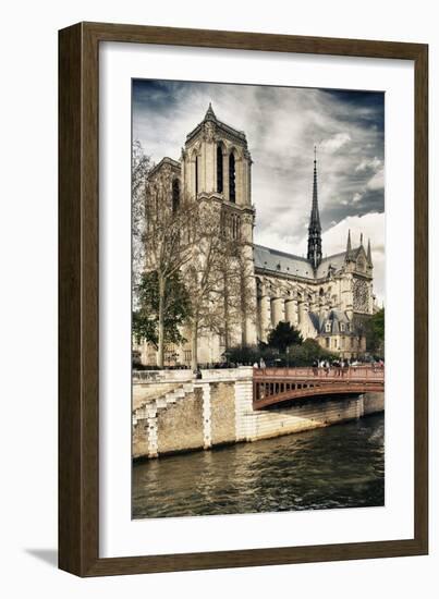 Notre Dame Cathedral - Paris - France-Philippe Hugonnard-Framed Photographic Print