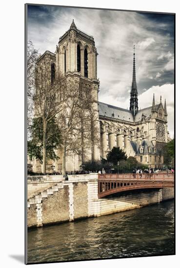 Notre Dame Cathedral - Paris - France-Philippe Hugonnard-Mounted Photographic Print