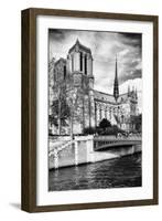 Notre Dame Cathedral - Paris - France-Philippe Hugonnard-Framed Photographic Print