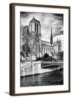 Notre Dame Cathedral - Paris - France-Philippe Hugonnard-Framed Photographic Print