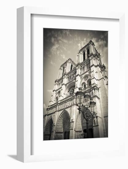 Notre Dame Cathedral, Paris, France-Russ Bishop-Framed Photographic Print