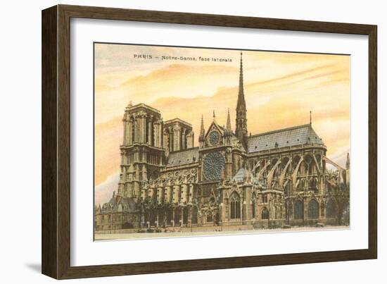 Notre Dame Cathedral, Paris, France-null-Framed Art Print