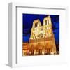 Notre Dame Cathedral Paris-null-Framed Art Print