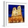 Notre Dame Cathedral Paris-null-Framed Art Print