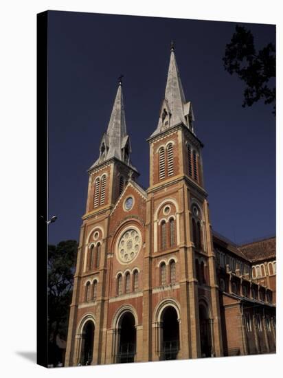 Notre Dame Cathedral, Saigon, Vietnam-Keren Su-Stretched Canvas