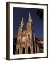 Notre Dame Cathedral, Saigon, Vietnam-Keren Su-Framed Photographic Print