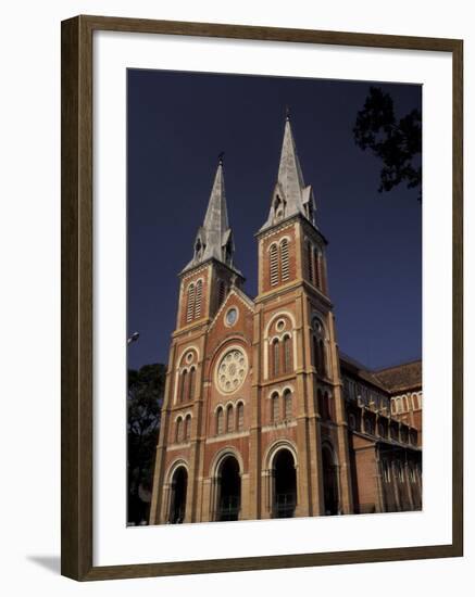 Notre Dame Cathedral, Saigon, Vietnam-Keren Su-Framed Photographic Print