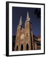 Notre Dame Cathedral, Saigon, Vietnam-Keren Su-Framed Photographic Print