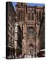 Notre Dame Cathedral, Strasbourg, Alsace, France, Europe-Richardson Peter-Stretched Canvas