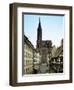 Notre Dame Cathedral, Strasbourg, Begun in Romanesque Style in 1015, Gothic Building, 1176-1439-null-Framed Giclee Print