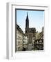 Notre Dame Cathedral, Strasbourg, Begun in Romanesque Style in 1015, Gothic Building, 1176-1439-null-Framed Giclee Print