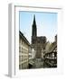 Notre Dame Cathedral, Strasbourg, Begun in Romanesque Style in 1015, Gothic Building, 1176-1439-null-Framed Giclee Print