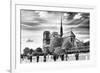 Notre Dame Cathedral - the banks of the Seine in Paris - France-Philippe Hugonnard-Framed Photographic Print