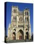 Notre Dame Cathedral, UNESCO World Heritage Site, Amiens, Picardy, France, Europe-Stuart Black-Stretched Canvas