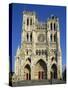 Notre Dame Cathedral, UNESCO World Heritage Site, Amiens, Picardy, France, Europe-Stuart Black-Stretched Canvas