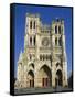 Notre Dame Cathedral, UNESCO World Heritage Site, Amiens, Picardy, France, Europe-Stuart Black-Framed Stretched Canvas