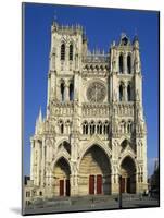 Notre Dame Cathedral, UNESCO World Heritage Site, Amiens, Picardy, France, Europe-Stuart Black-Mounted Photographic Print
