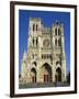 Notre Dame Cathedral, UNESCO World Heritage Site, Amiens, Picardy, France, Europe-Stuart Black-Framed Photographic Print