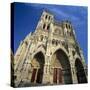 Notre Dame Cathedral, UNESCO World Heritage Site, Amiens, Picardy, France, Europe-Stuart Black-Stretched Canvas