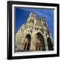 Notre Dame Cathedral, UNESCO World Heritage Site, Amiens, Picardy, France, Europe-Stuart Black-Framed Photographic Print