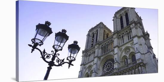 Notre Dame Cathedral, UNESCO World Heritage Site, Paris, France, Europe-Hans-Peter Merten-Stretched Canvas