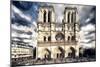 Notre Dame Cathedral-Philippe Hugonnard-Mounted Giclee Print