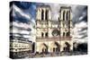 Notre Dame Cathedral-Philippe Hugonnard-Stretched Canvas