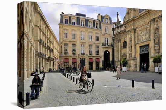 Notre Dame Church (Eglise Notre Dame), Bordeaux, UNESCO Site, Gironde, Aquitaine, France-Peter Richardson-Stretched Canvas