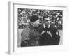 Notre Dame Coach Ara Parseghian-John Dominis-Framed Photographic Print