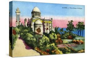 Notre Dame D'Afrique, Algiers, Algeria, Early 20th Century-null-Stretched Canvas